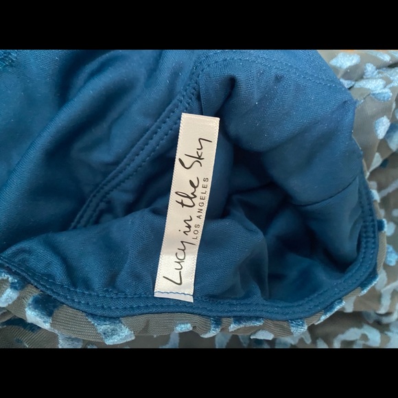 Lucy in the Sky, blue mini dress, size S - Picture 4 of 4